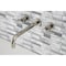 Kingston Brass KS8026CKL Two-Handle Wall Mount Tub Faucet, Polished Nickel KS8026CKL - alternate 4